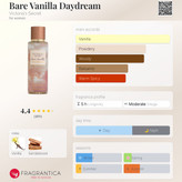 بادی میست Bare vanilla day dream ویکتوریا سکرت