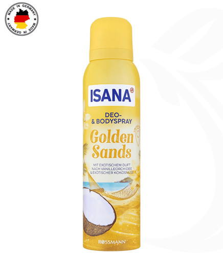 اسپری دئودورانت Golden sands ایسانا